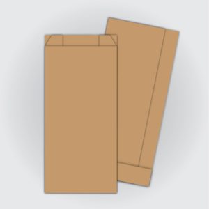 Χάρτινα Σακουλάκια Βεζετάλ Kαφέ 12×28 cm
