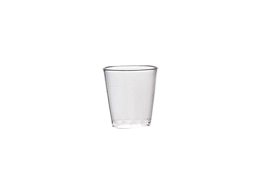 Διάφανα Ποτήρια PS Reusable 1oz (30ml) για Σφηνάκια
