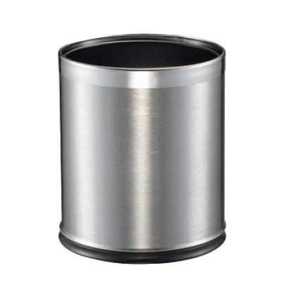 Χαρτοδοχείο Ατρύπητο 9L Inox Ματ